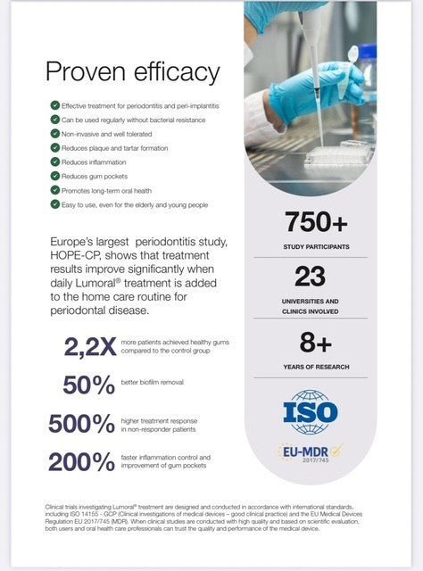 Grootste studie naar tandvleesontsteking in Europa concludeert dat tandenpoetsen niet genoeg is - Lumoral.